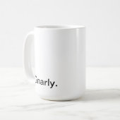 Gnarly Becher Kaffeetasse (Vorderseite Links)