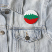 Gnarly Flagge Bulgariens Button (Beispiel)