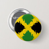 Gnarly Flagge Jamaikas Button (Vorne & Hinten)
