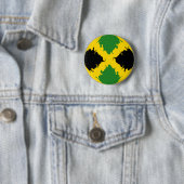 Gnarly Flagge Jamaikas Button (Beispiel)