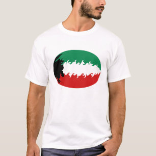 Gnarly Flagge Kuwait Kuwaits T-Shirt