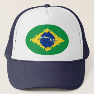 Gnarly Flaggen-Hut Brasiliens Truckerkappe