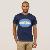 Gnarly Flaggen-T - Shirt Argentiniens (Vorne ganz)