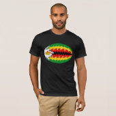 Gnarly Flaggen-T - Shirt Simbabwes (Vorne ganz)