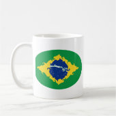 Gnarly Flaggen-Tasse Brasiliens Kaffeetasse (Links)