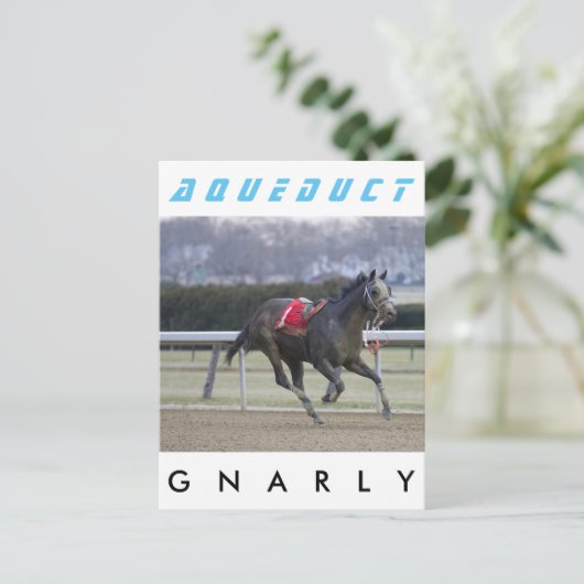 Gnarly Postkarte (Stehend Vorderseite)