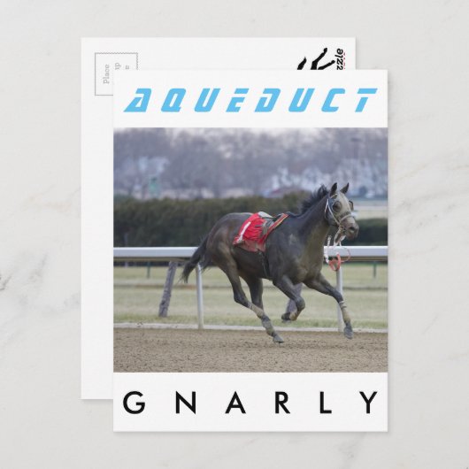 Gnarly Postkarte (Vorne/Hinten)