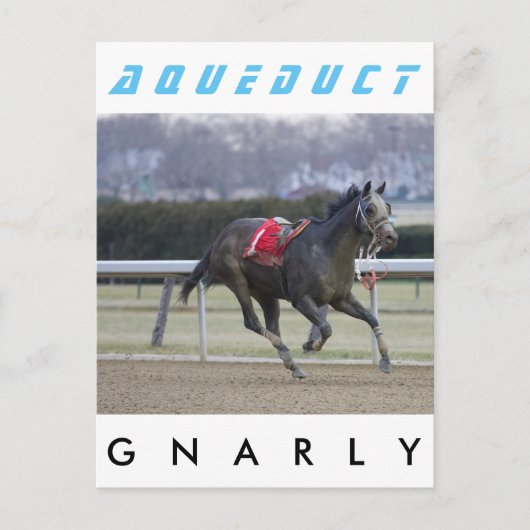 Gnarly Postkarte (Vorderseite)