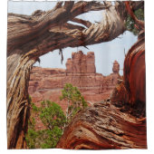 Gnarly Tree Fine Art Foto Duschvorhang (Vorderseite)