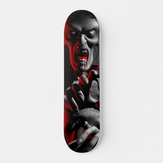 Gnarly Zombie Skateboard (Vorne)
