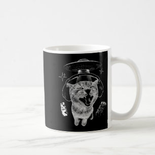 Gnarp-Katze Dummes Alien-Katze Meme Brainrot Lusti Kaffeetasse