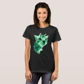 Gnarp-Katze Dummes Alien-Katze Meme Brainrot Meme  T-Shirt (Vorne ganz)