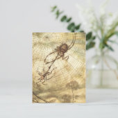 Gnat und Löwe Postkarte (Stehend Vorderseite)