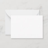 Gnawbone-Papierbuch markiert Mitteilungskarten (Rückseite)