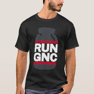 GNC ausführen auf "Black Essential" T-Shirt