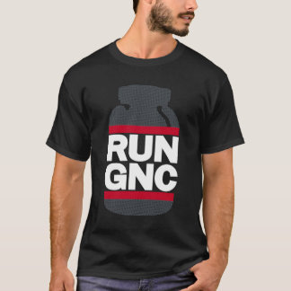GNC ausführen auf "Black Essential" T-Shirt
