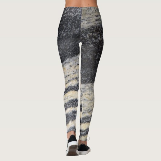 Gneis-Mädchen-Felsen-Leggings Leggings (Rückseite)