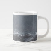 Gneisenau Sturm in der Nordsee 1940. 2006 Jumbo-Tasse (Rechts)