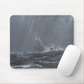 Gneisenau Sturm in der Nordsee 1940. 2006 Mousepad (Mit Mouse)