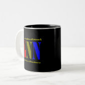 GNN Zwei-Tone-Kaffee-Tasse Zweifarbige Tasse (Vorderseite Links)