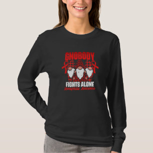 Gnobody kämpft allein Hämophilie Gnome Hämophilie T-Shirt