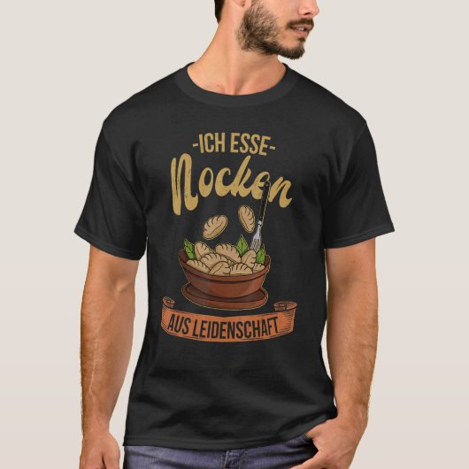 Gnocchi Nocken Italien Alp Piazza della Riforma T-Shirt (Vorderseite)