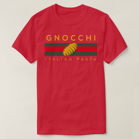 Gnocchi vintage Italian pasta T-Shirt (Design vorne)
