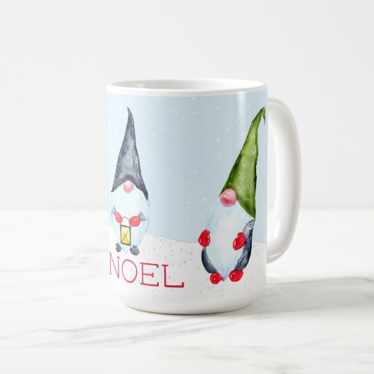 Gnoel Gnomes Christmas Kaffeetasse (VorderseiteRechts)
