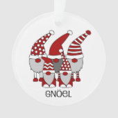 Gnoel Weihnachtsschmuck Ornament (Vorderseite)