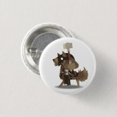 Gnoll Rohlings-Knopf Button (Vorne & Hinten)