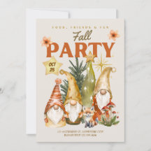 Gnom-Erntedankfest-Party