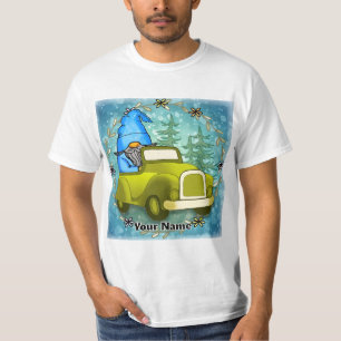 Gnom fährt Auto T-Shirt