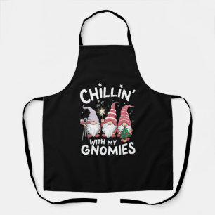 Gnom-Familien-Weihnachten Chillen Mit Meinen Gnome Schürze