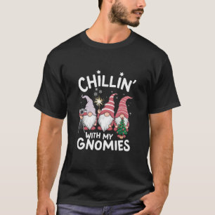 Gnom-Familien-Weihnachten Chillen Mit Meinen Gnome T-Shirt