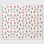 Gnom-Frauen Feiertag Geschenkpapier (Flach)