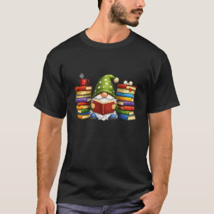 Gnom-Freund Liebhaber von Büchern Süß Lustig Gemüt T-Shirt