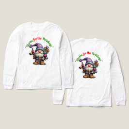 Gnom Für Die Feiertage Tri-Blend Shirt