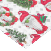 Gnom für Weihnachten  Tischdecke (Schrägansicht)