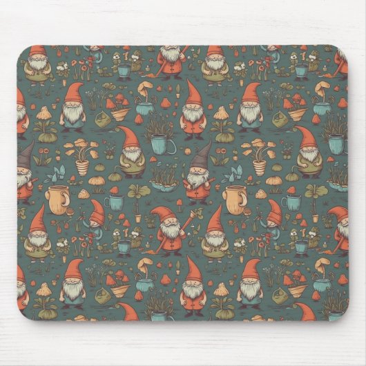 Gnom-Garten-Mauspad Mousepad (Vorne)