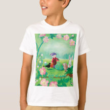 Gnom-Gärtner, Amsel, Igel & weißes Kaninchen