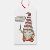 Gnom geschenkanhänger (Vorderseite)