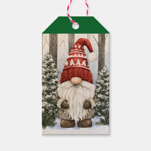 Gnom Geschenkanhänger (Vorderseite)
