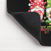 Gnom glücklich St. Patrick Ostern Valentinstag Fre Mousepad (Ecke)