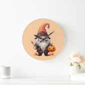 Gnom gnome große wanduhr (Zuhause)