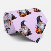 Gnom gnome Halloween Krawatte (Gerollt)