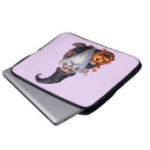 Gnom gnome Halloween Laptopschutzhülle (Vorne Knopf)