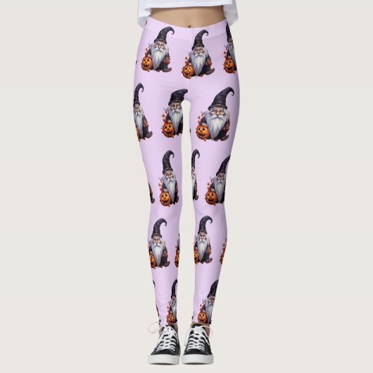 Gnom gnome Halloween Leggings (Vorderseite)