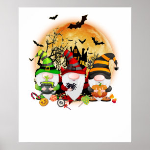 Gnom Halloween Poster