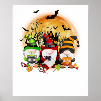 Gnom Halloween Poster
