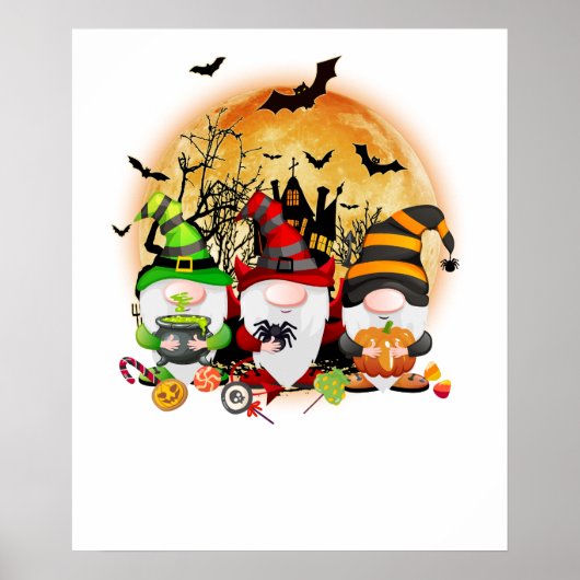 Gnom Halloween Poster (Vorne)
